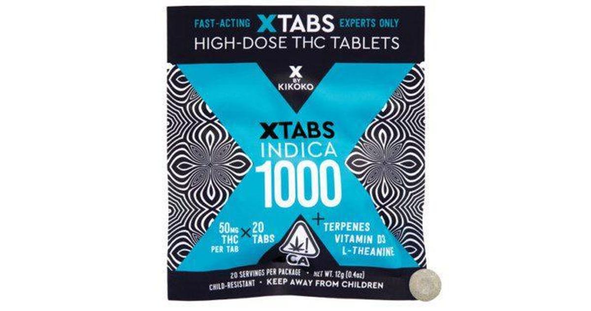 50mg Indica X Tabs