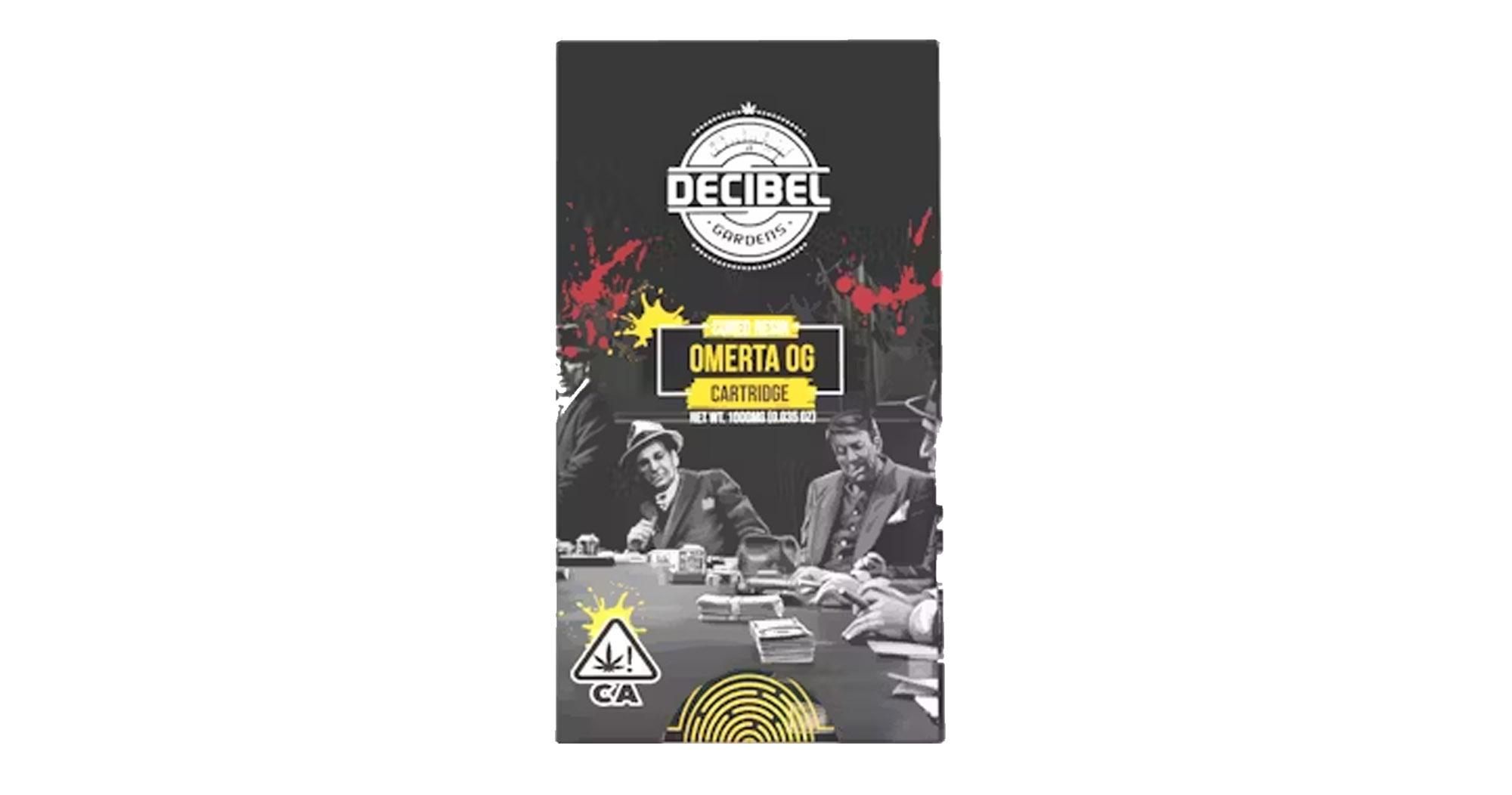 Omerta OG Cured Resin Cartridge