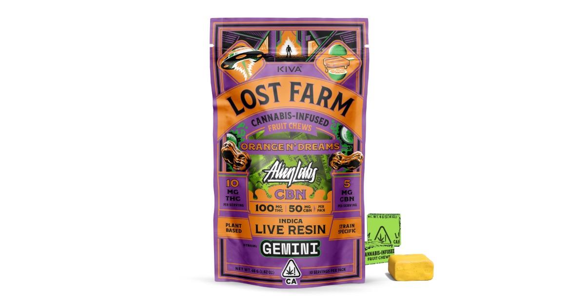 Oranges N Dreams 10:5 THC:CBN Gemini Live Resin Fruit Chews