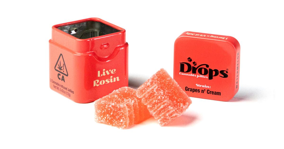 Watermelon Live Rosin Gummies 2ct
