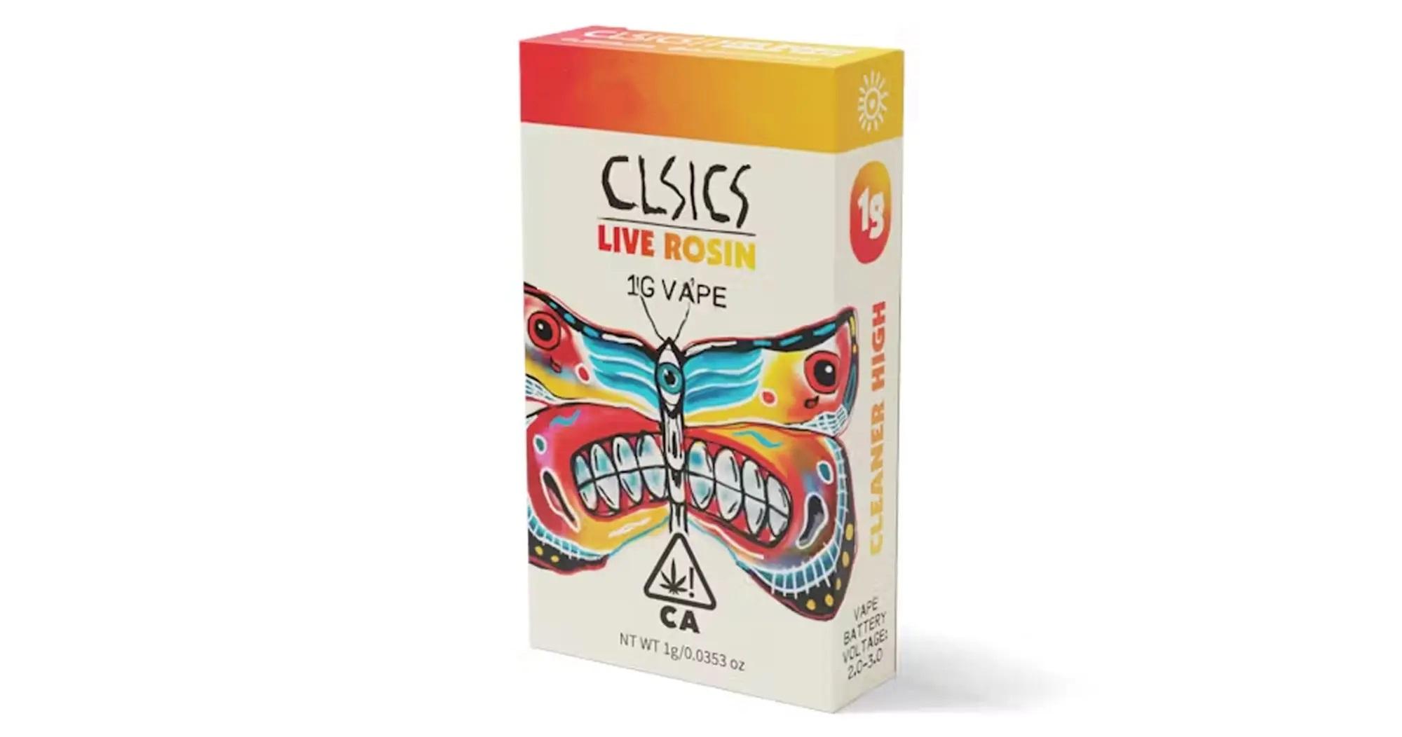 Ghost Vapor Live Rosin Cartridge