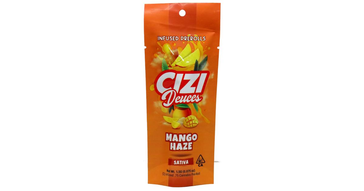 Mango Haze Deuces Infused Pre-Rolls
