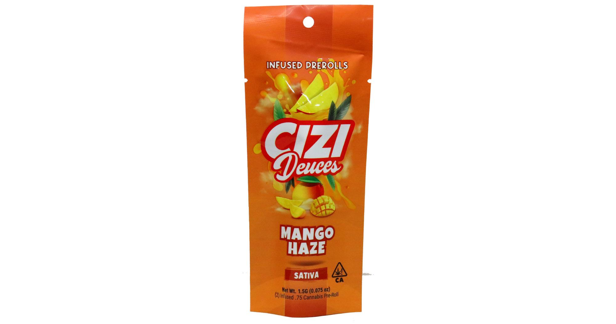 Mango Haze Deuces Infused Pre-Rolls
