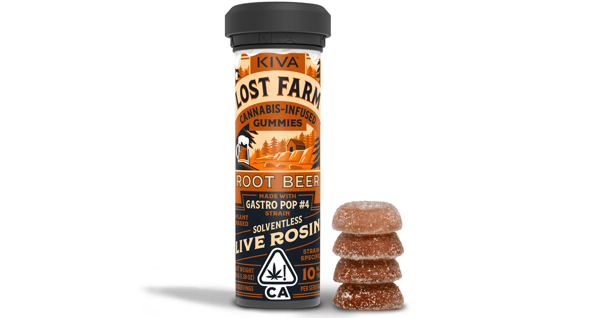 Root Beer Gastro Pop #4 Live Rosin Gummies