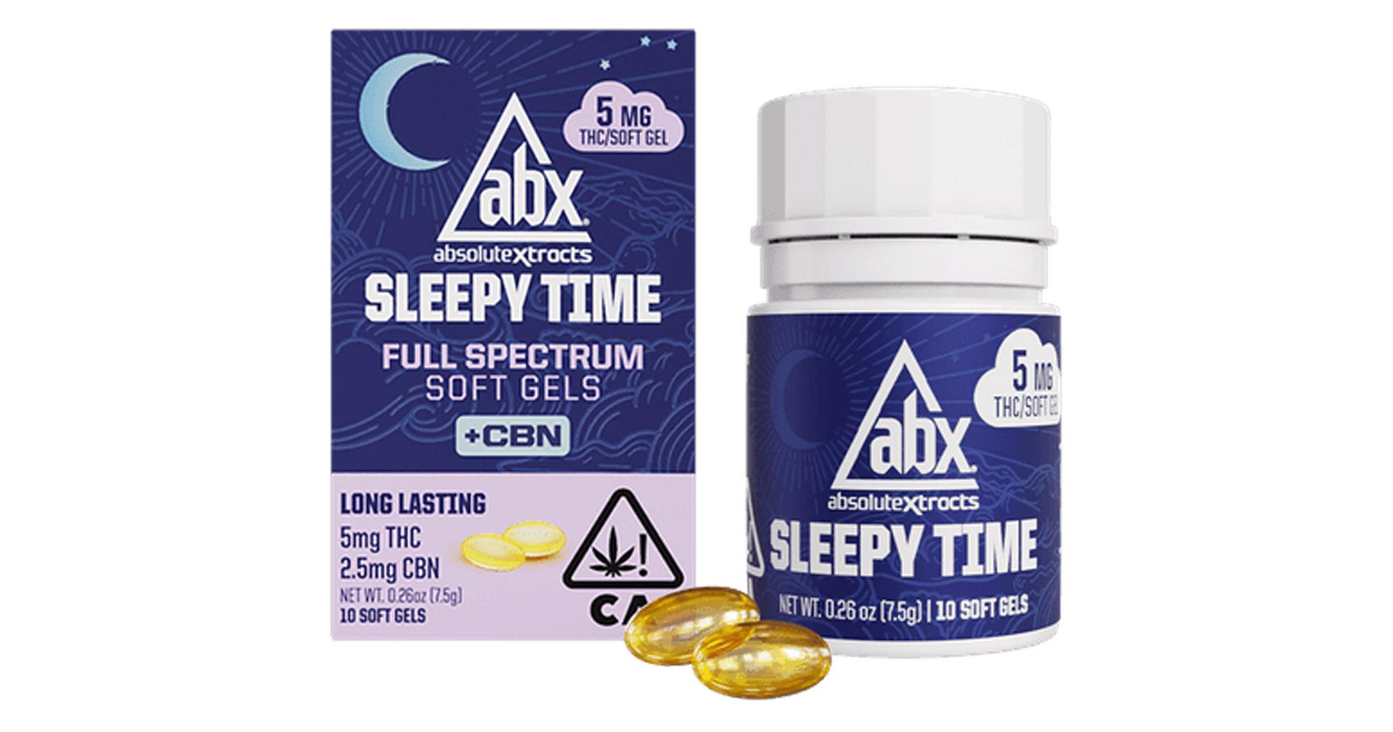 5mg Sleepy Time Solventless + CBN Soft Gels