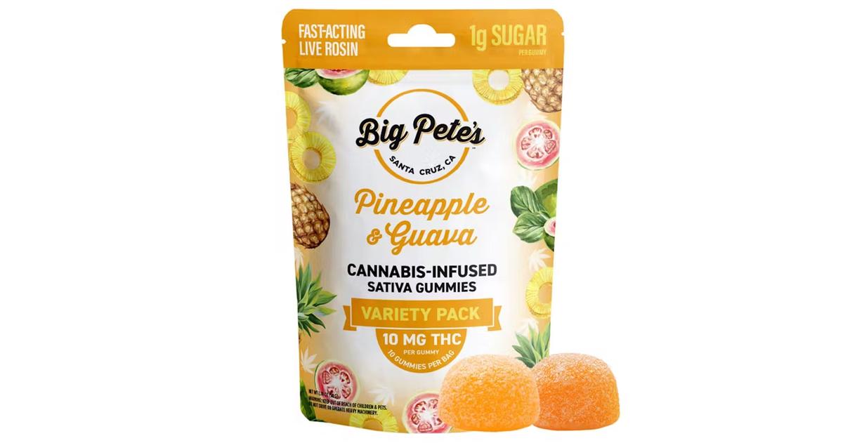 Pineapple & Guava Fast Acting Live Rosin Gummies