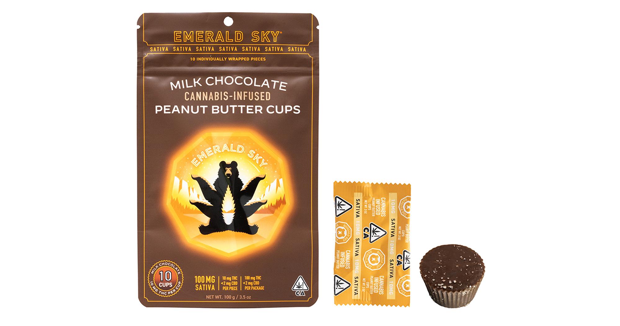 Sativa 10mg Milk Chocolate Peanut Butter Cups