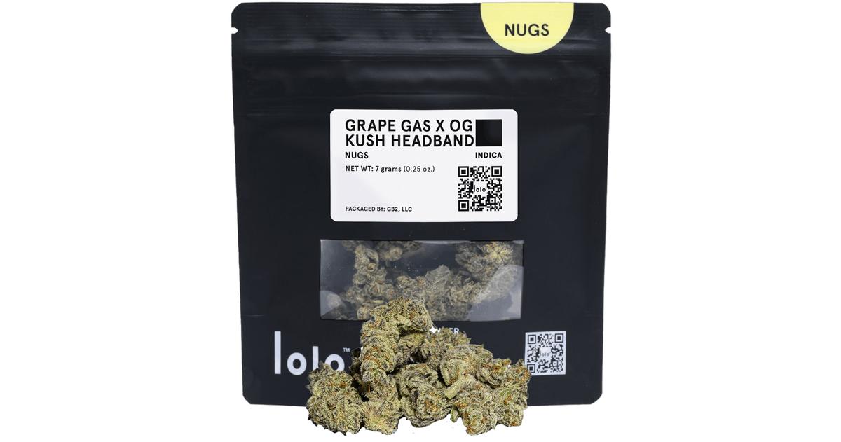 Grape Gas x OG Kush Headband Nugs