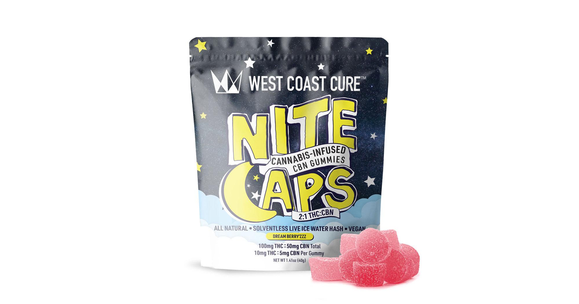 Dream Berry'zzz 2:1 THC:CBN Vegan Solventless Hash Gummies