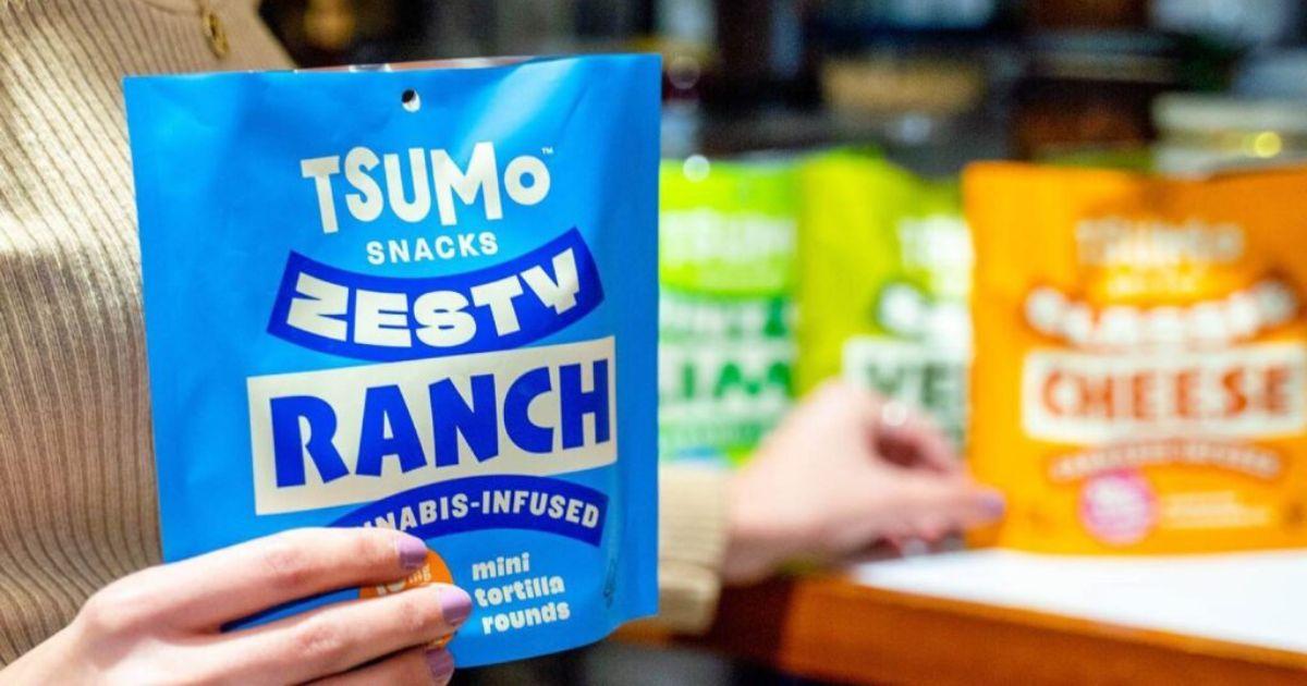 Zesty Ranch Mini Tortilla Rounds - TSUMo Snacks