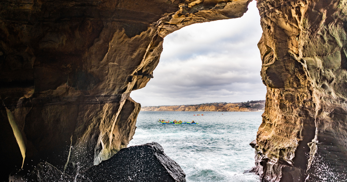 Kayaking in La Jolla Cove