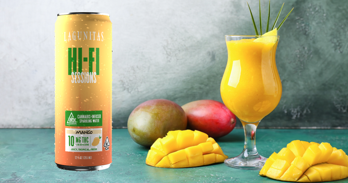 Mango Margarita Mocktail with Lagunitas HiFi