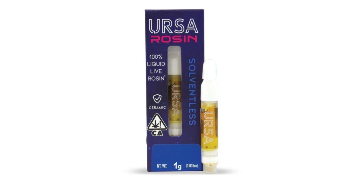 Grape Jelly Donut Live Rosin Cartridge - URSA