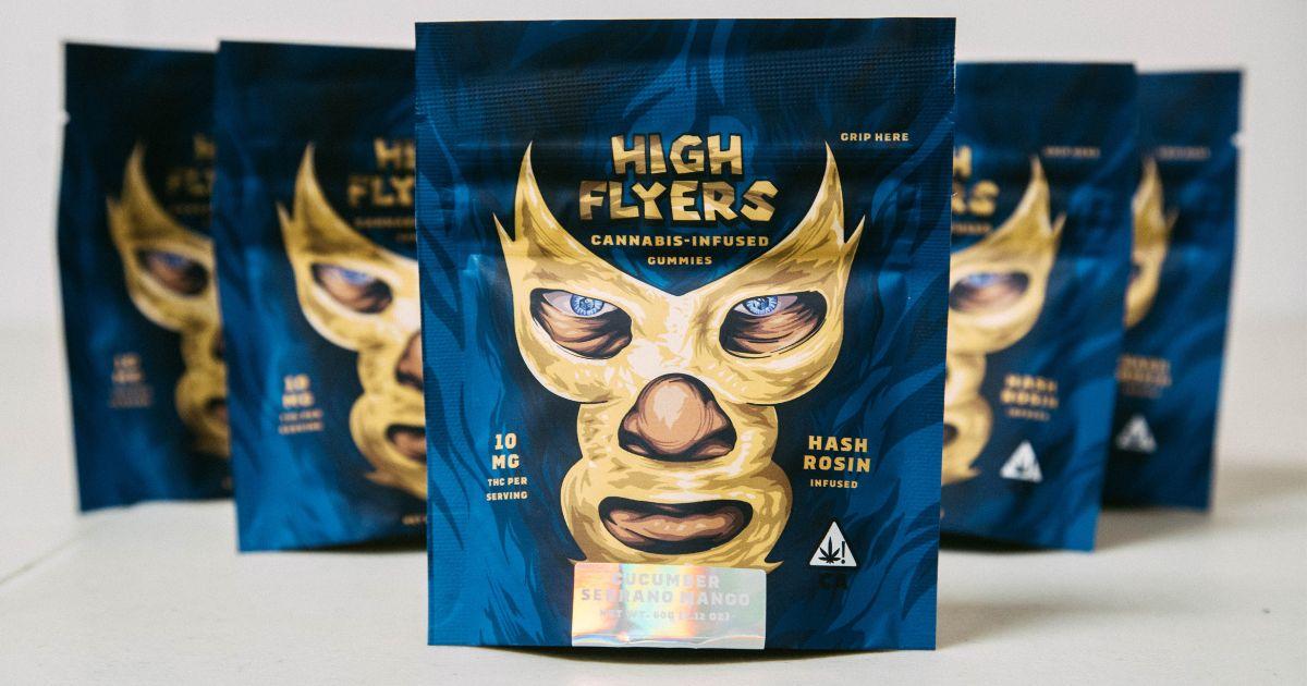 High Flyers Solventless Gummies