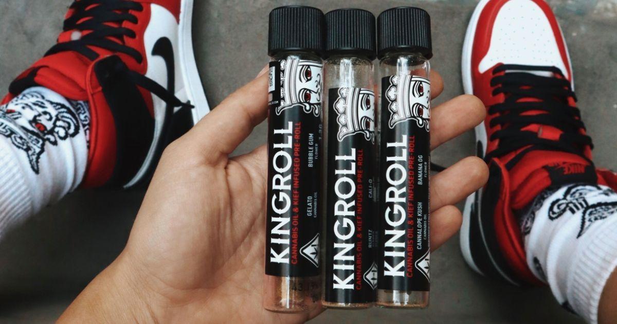 Kingroll Cannabis Oil and Kief Infused Prerolls