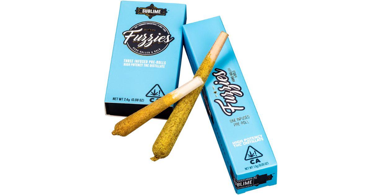 Sublime Fuzzies CBD Enriched Prerolls