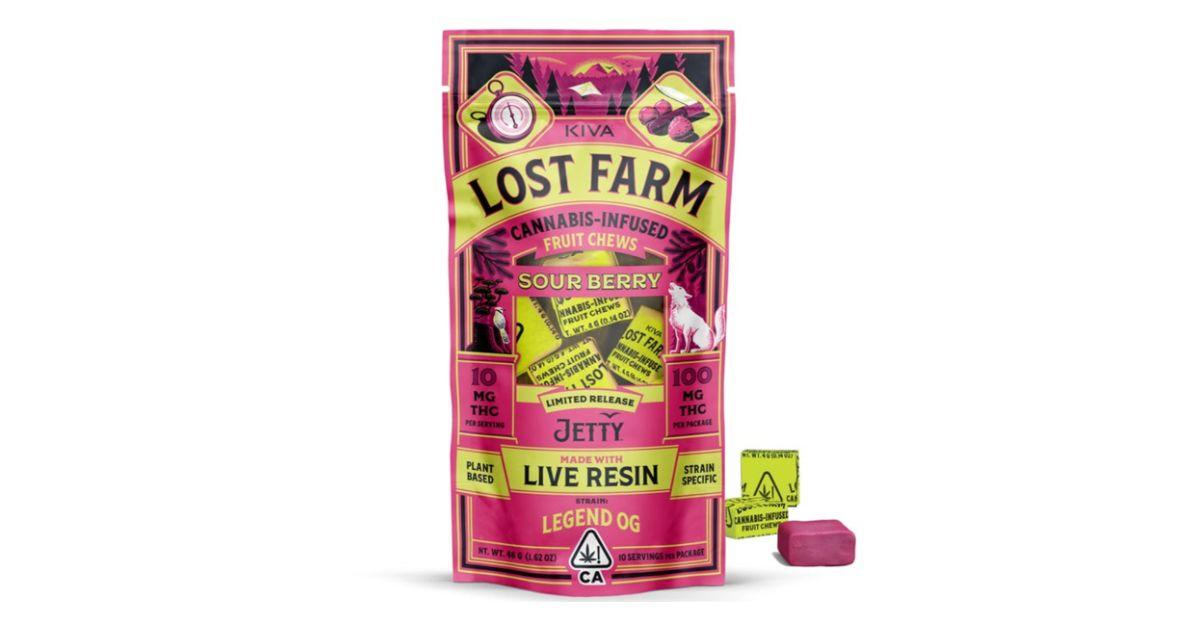 Sour Berry x Legend OG Lost Farm Chews