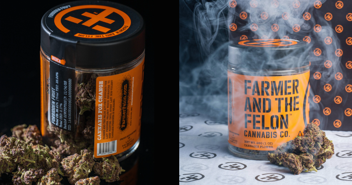 Farmer and the Felon – 1G Flower + March and Ash Hemp Grinder