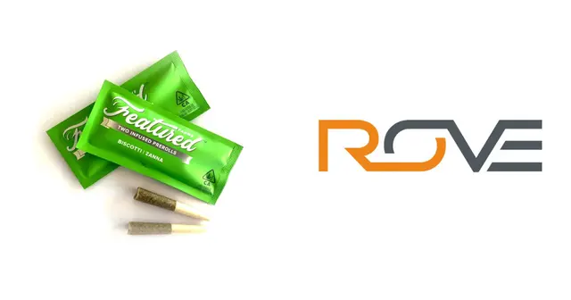 Rove Biscotti Featured Farms Infused 0.5g Pre-Rolls