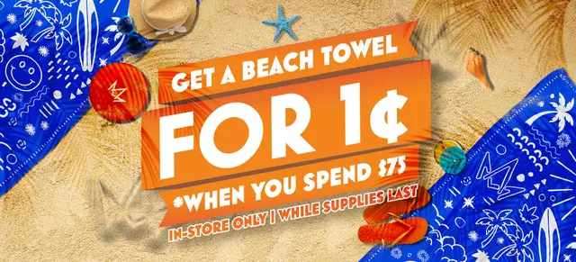 M&A Summer Beach Towel