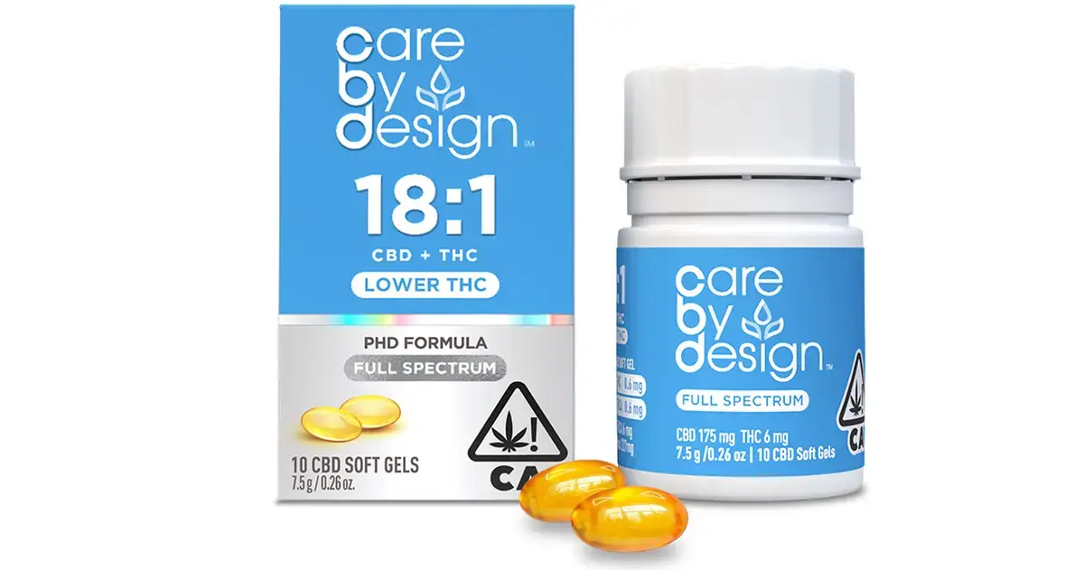 Care by Design 18:1 Soft Gels