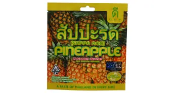 Pineapple Tropical Thai Rosin Gummies
