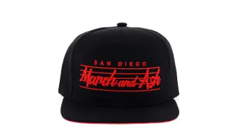 Black Hat Red Lined Logo