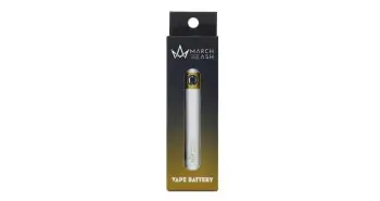 White and Gold Battery