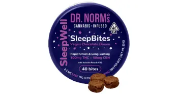 Sleepwell Vegan Chocolate Dream CBN Brownie Sleep Bites