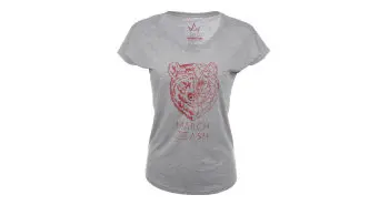 Red Geometric Bear T-shirt