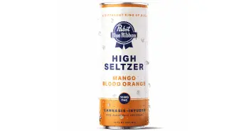 Higher Mango Blood Orange Seltzer