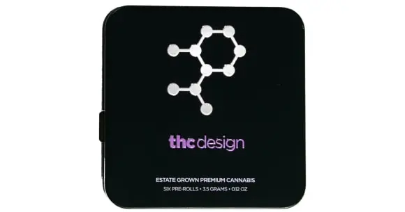 THC Design - Grapes & Cream Pre-Roll Pack - 6ct