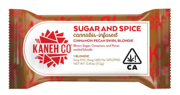Kaneh Co - 1:1 Cinnamon Pecan Swirl Blondies - 10mg