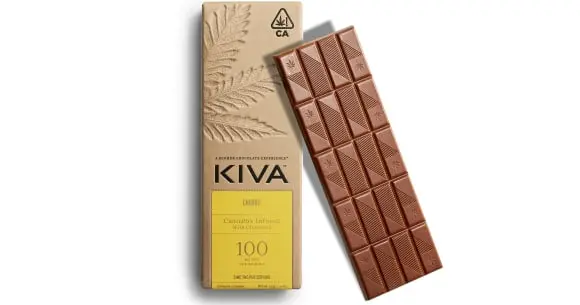 Kiva - Churro Milk Chocolate Bar - 100mg