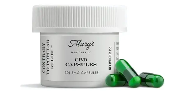 Mary's Medicinals - CBD Capsules - 30ct