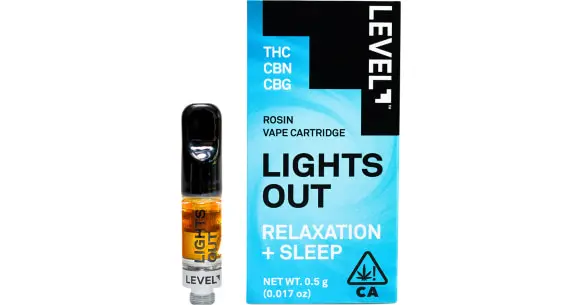 LEVEL - Lights Out Rosin Cartridge - 0.5g
