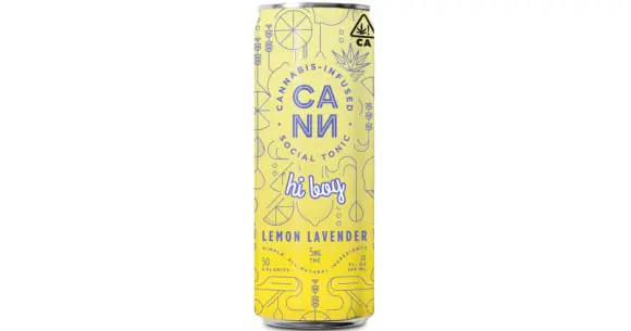 CANN - Lemon Lavender Hi-Boy Tonic - 4pk