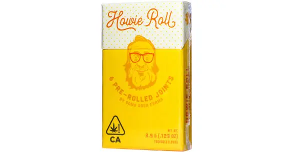 Howie Roll - Lemon Cherry Gelato Pre-Roll Pack - 6ct