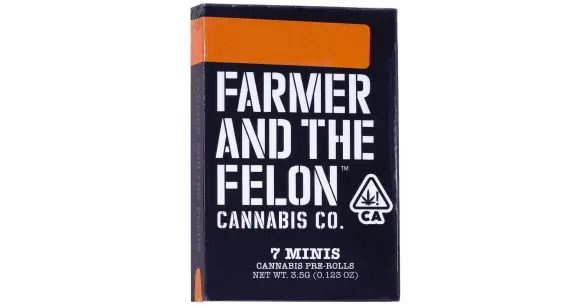 Farmer and the Felon - Cookies and Cream Pre-Roll Pack - 7ct
